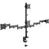Кронштейн для мониторов Arm Media LCD-T16, до 32", до 40кг, настольный, поворот и наклон верт.перемещ., черный [10163]