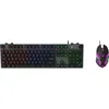 Комплект (клавиатура+мышь) Oklick 500GMK, USB, проводной, черный [1546797]