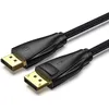 Кабель аудио-видео VENTION HCCBI, DisplayPort (m) - DisplayPort (m) , ver 1.4, 3м, GOLD, черный