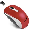 Мышь Genius NX-7010, оптическая, беспроводная, USB, красный и белый [31030114111]