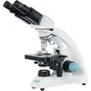 Микроскоп LEVENHUK 500B, световые/оптические/биологические, 40–1000x, на 4 объектива, белый [75425]