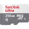 Карта памяти microSDXC UHS-I U1 Sandisk Ultra 256 ГБ, 100 МБ/с, Class 10, SDSQUNR-256G-GN3MN, 1 шт., без адаптера