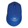 Мышь Logitech M331 Silent Plus, оптическая, беспроводная, USB, синий [910-004915]