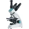 Микроскоп LEVENHUK D400T, световой/оптический/биологический/цифровой, 40–1000x, на 4 объектива, белый/зеленый [75435]
