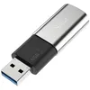 Флешка USB NETAC US2 256ГБ, USB3.1, черный и серебристый [nt03us2n-256g-32sl]