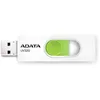 Флешка USB A-Data UV320 32ГБ, USB3.2, белый и зеленый [auv320-32g-rwhgn]