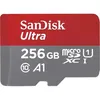 Карта памяти microSDXC UHS-I Sandisk Ultra 256 ГБ, 150 МБ/с, Class 10, SDSQUAC-256G-GN6MN, 1 шт., без адаптера