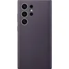 Чехол (клип-кейс) Samsung Vegan Leather Case S24 Ultra, для Samsung Galaxy S24 Ultra, темно-фиолетовый [gp-fps928hcavr]