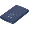 Внешний диск HDD A-Data HV300, 2ТБ, синий [ahv300-2tu31-cbl]