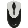 Мышь Genius NetScroll 100 V2, оптическая, проводная, USB, черный и серебристый [31010001401]