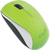 Мышь Genius NX-7000, оптическая, беспроводная, USB, зеленый и белый [31030016404]