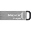 Флешка USB Kingston DataTraveler Kyson 256ГБ, USB3.1, серебристый и черный [dtkn/256gb]