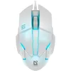 Мышь Defender Host MB-982, игровая, оптическая, проводная, USB, белый [52983]