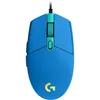 Мышь Logitech G203, игровая, оптическая, проводная, USB, синий [910-005798]
