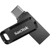Флешка USB Sandisk Ultra Dual Drive Go 64ГБ, USB3.1, черный [sdddc3-064g-g46]