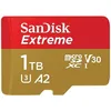 Карта памяти microSDXC UHS-I Sandisk Extreme 1024 ГБ, 190 МБ/с, Class 10, SDSQXAV-1T00-GN6MN, 1 шт., переходник SD