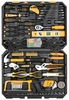 Набор инструментов для дома Deko DKMT168 (168шт.) черно-желтый