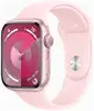 Смарт-часы  Apple Watch Series 9, A2980, 45мм, розовый, Sport Band светло-розовый, M/L (MR9H3ZP/A)