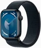 Смарт-часы Apple Watch Series 9, A2980, 45 мм, темная ночь, Sport Loop (MR9C3ZP/A)