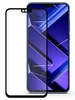 Защитное стекло Huawei Honor 8X (Черное) (5D плоское, полное покрытие)