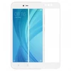 Защитное стекло Xiaomi Redmi Note 5A Prime (Белое) (5D полное покрытие)