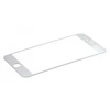 Защитное стекло для iPhone 6 Plus/ 6S Plus (Белое) (с рамкой TPU)