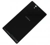 Крышка Sony Xperia Z/ C6603/ L36H Glass (черная)