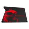 Игровой коврик для мыши MSI ThunderStorm Aluminum, черный/красный