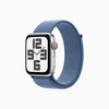 Умные часы Apple Watch SE Gen 2 2023 (GPS + Cellular), 44 мм, Silver Aluminum Case/Winter Blue Sport Loop