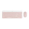 Комплект периферии Logitech MK470 (клавиатура + мышь), розовый
