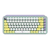 Клавиатура Logitech POP Keys BUBBLE, беспроводная, английская раскладка US, сиреневый