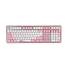 Механическая игровая проводная клавиатура Varmilo Sword 2-108, EC V2 Rose, белый/розовый, английская раскладка