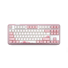 Механическая игровая проводная клавиатура Varmilo Sword 2-87, EC V2 Rose, белый/розовый, английская раскладка