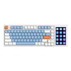 Клавиатура игровая механическая проводная AJAZZ AKP815, Brown Switch, синий-белый-оранжевый