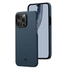 Чехол Pitaka MagEz Case 3 для iPhone 14 Pro Max, 1500D Black/Blue(Twill)