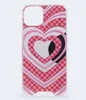 Чехол для телефона в форме сердца — IPhone 13 Aeropostale, розовый