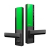 Электронный замок Securam V8 Finger Vein, биометрический, черный/зеленый