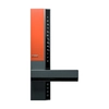 Электронный замок Securam V8 Finger Vein Waterproof, биометрический, черный/оранжевый