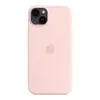 Чехол силиконовый Apple iPhone 14 Plus с MagSafe, chalk pink