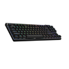Игровая клавиатура Logitech G PRO X TKL Lightspeed, Clicky (GX Blue), черный, английская раскладка