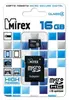 Флеш карта microSD 16GB Mirex microSDHC Class 4 (SD адаптер)