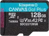 Флеш карта microSDXC 128Gb  Kingston, UHS-II Class U3 V30 A2, чтение: 170Мб/с, запись: 90Мб/с, без адаптера &lt;SDCG3/128GBSP&gt;