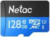 Флеш карта microSDHC 128GB Netac P500 &lt;NT02P500STN-128G-R&gt;  (с SD адаптером) 80MB/s