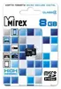 Флеш карта microSD 8GB Mirex microSDHC Class 4