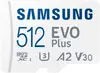 Карта памяти microSDXC 512Gb Samsung EVO Plus MB-MC512KA