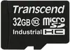 Промышленная карта памяти microSDHC Transcend 10I, 32 Гб Class 10 MLC, темп. режим от -40? до +85?, без адаптера