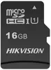 Карта памяти microSDHC 16Gb Hikvision HS-TF-C1