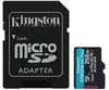Флеш карта microSDXC 256Gb  Kingston, UHS-II Class U3 V30 A2, чтение: 170Мб/с, запись: 90Мб/с, с адаптером &lt;SDCG3/256GB&gt;