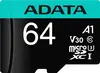 Карта памяти microSDXC 64Gb A-Data AUSDX64GUI3V30SA2-RA1