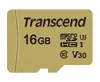 Флеш-накопитель Transcend Карта памяти Transcend 16GB UHS-I U3 microSD with Adapter, MLC TS16GUSD5005